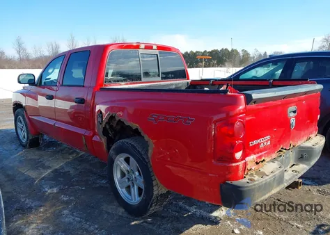 2008 Dodge Dakota Sport z USA, uszkodzony, nr VIN 1D7HW68K38S503845